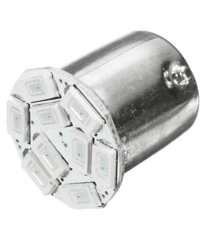 ORANJE - BA15S - LED - 9 SMD - 1156 - 12V ORANJE - BA15S - LED - 9 SMD - 1156 - 12V